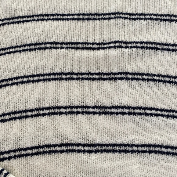 Staccato Womens Black and White Striped Crewneck Sweater Size Small - Picture 4 of 6